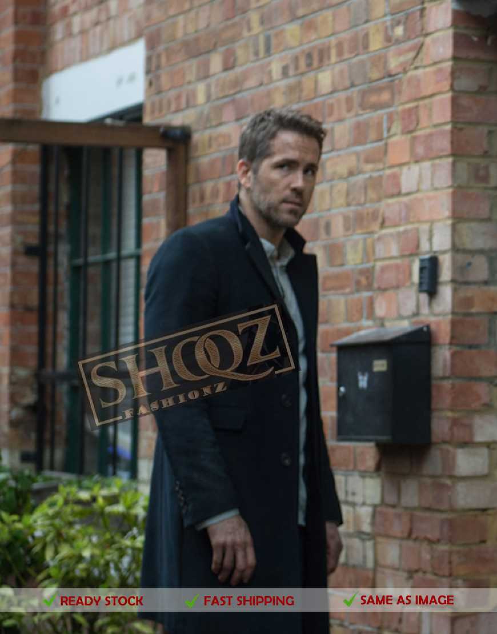 50% Off The Hitman Bodyguard Ryan Reynolds Coat