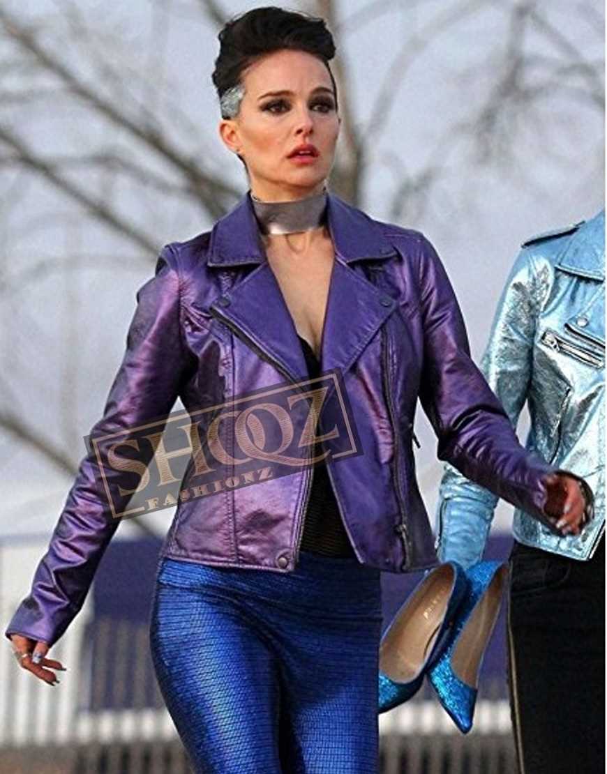Natalie Portman Vox Lux Leather Jacket Natalie Portman Vox Lux Leather Jacket