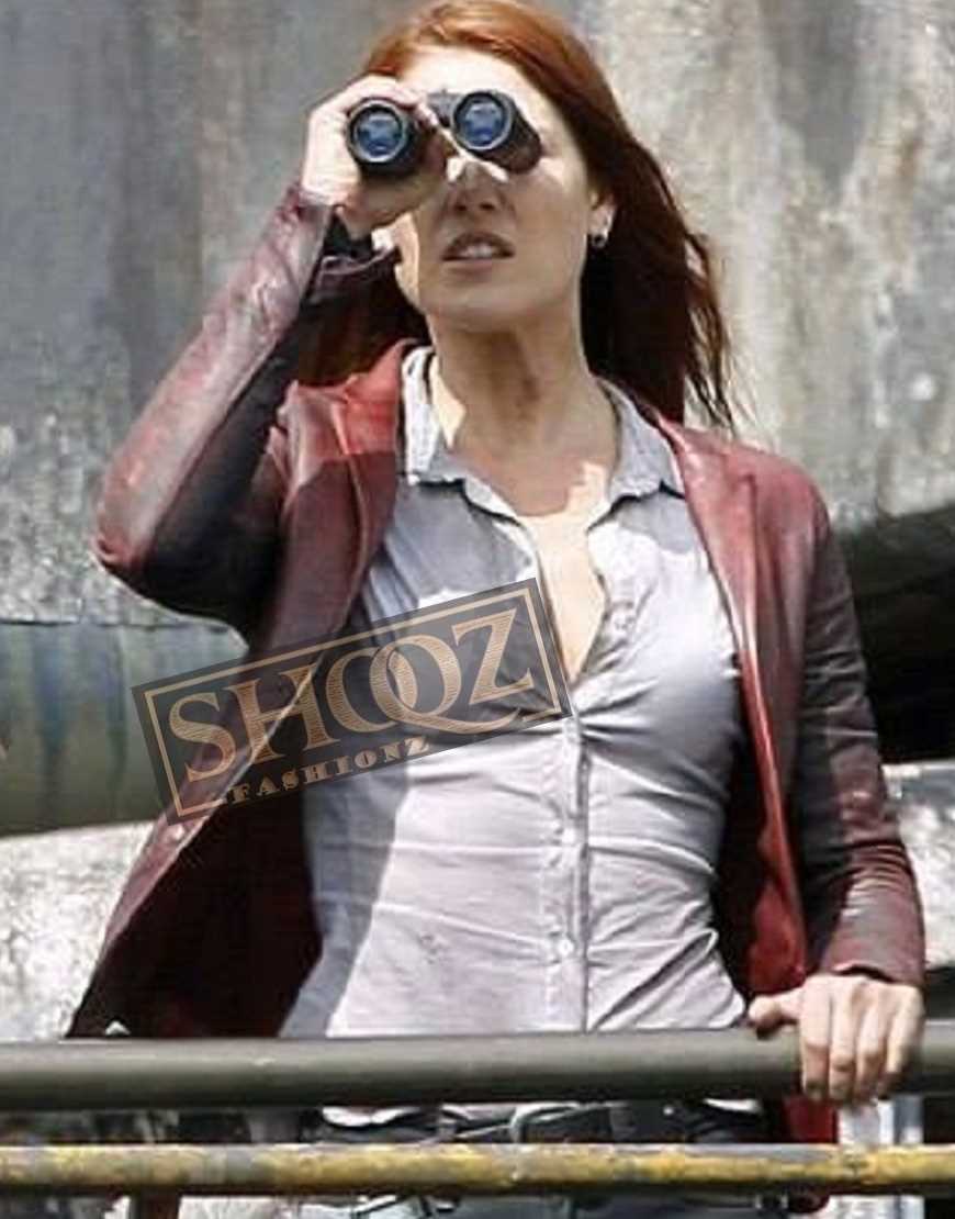 Resident Evil Ali Larter Leather Coat