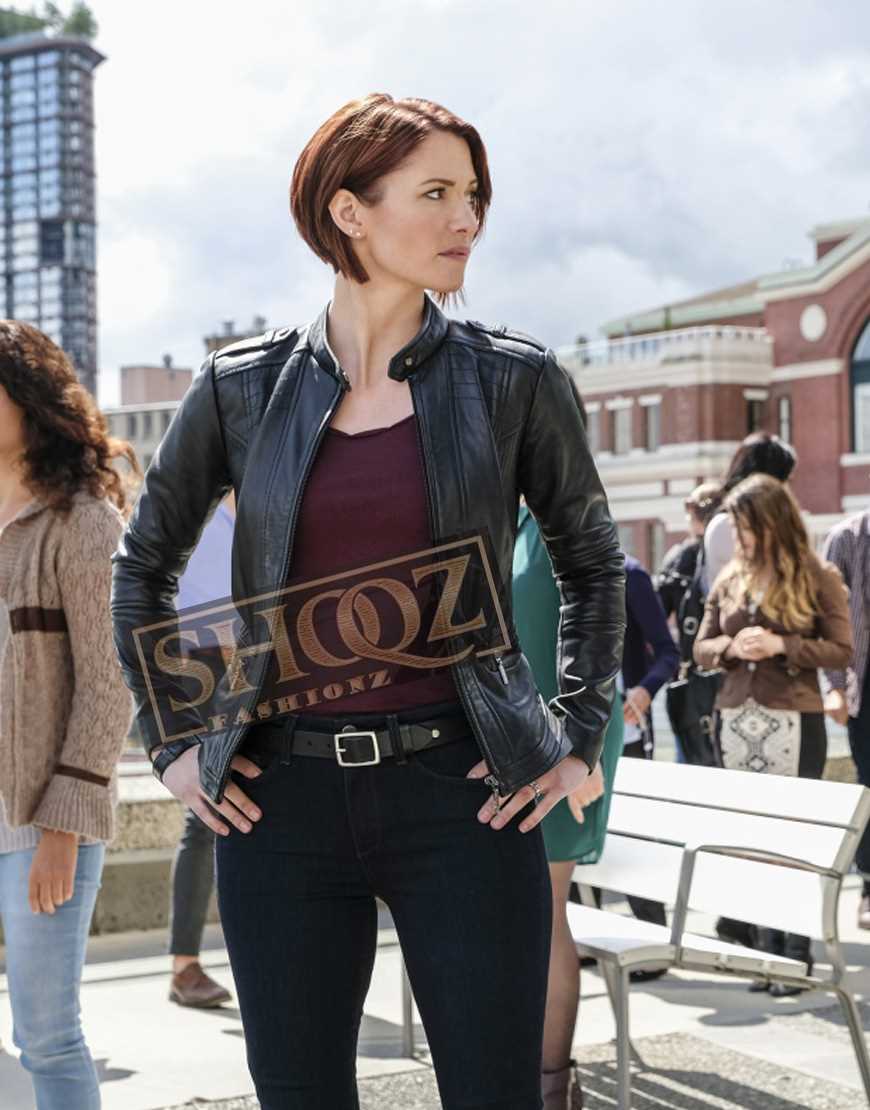 Supergirl Chyler Leigh Leather Jacket