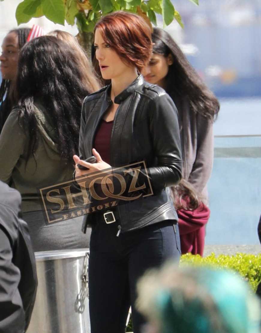 Supergirl Chyler Leigh Leather Jacket