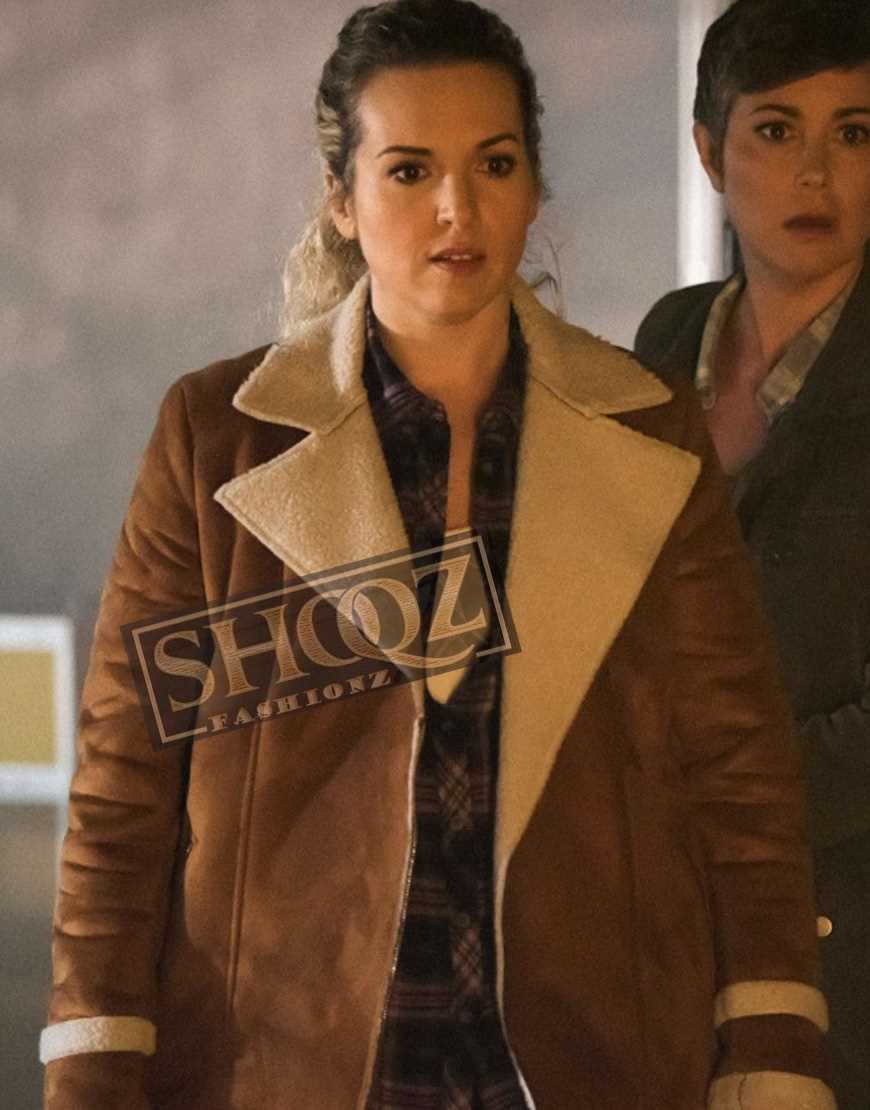Supernatural Briana Buckmaster Brown Leather Jacket
