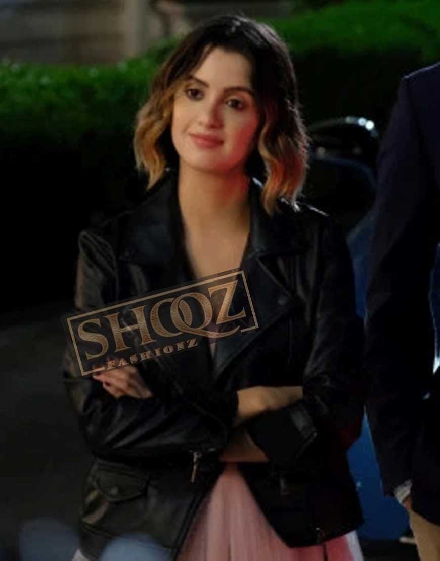 The Perfect Date Laura Marano Leather Jacket The Perfect Date Laura Marano Leather Jacket