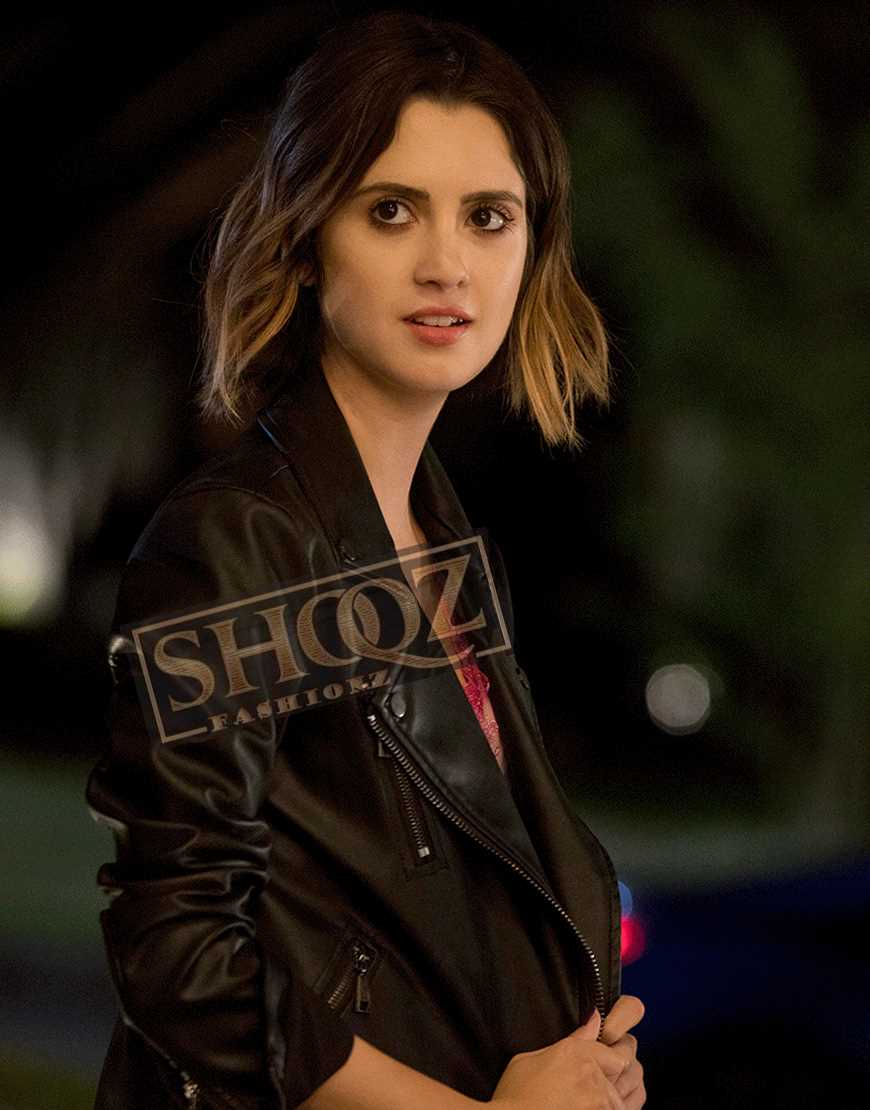 The Perfect Date Laura Marano Leather Jacket The Perfect Date Laura Marano Leather Jacket