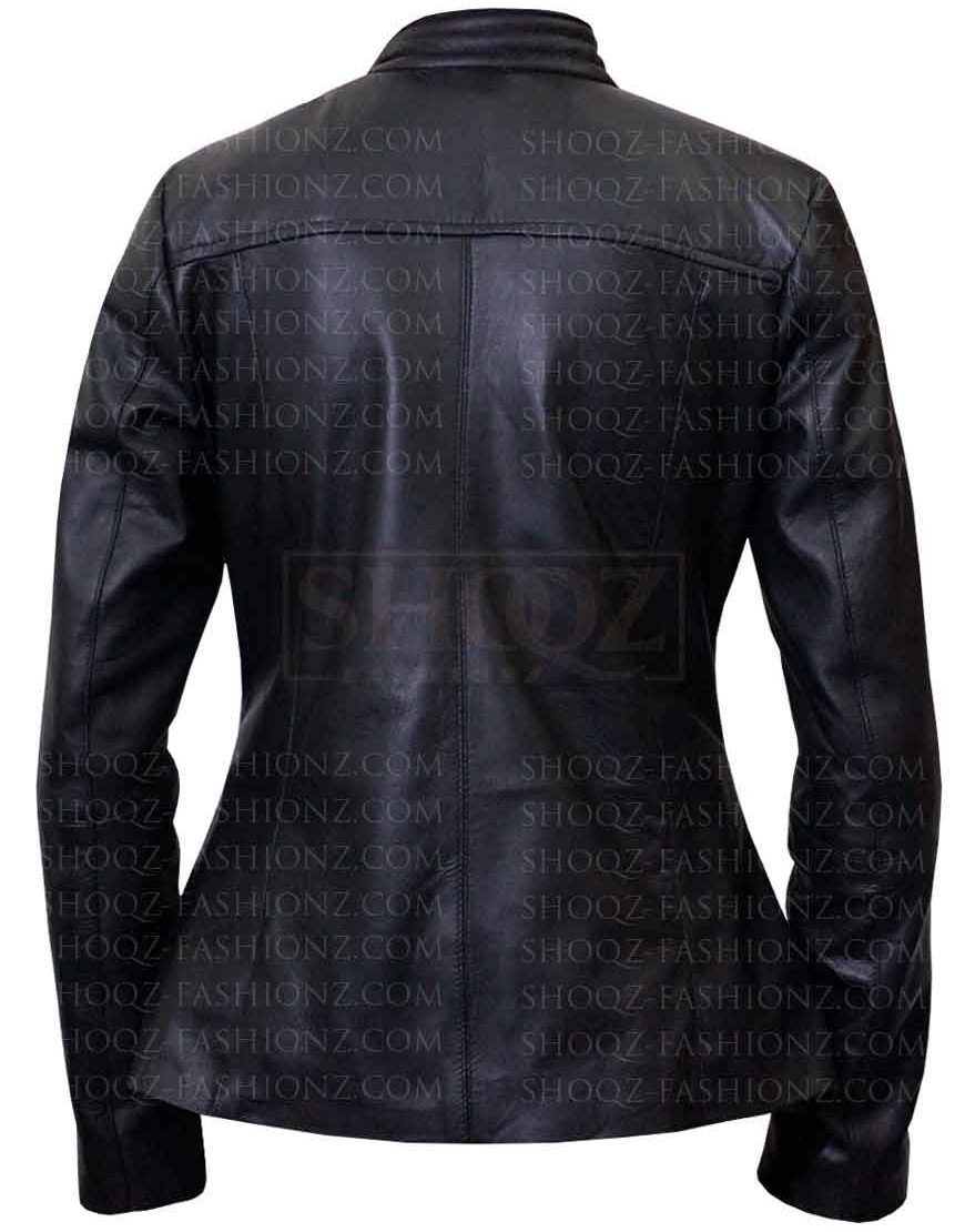 Power Lela Loren Leather Jacket