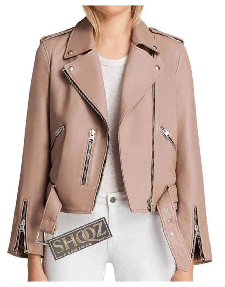 Arrow (Thea Queen) Willa Holland Leather Jacket
