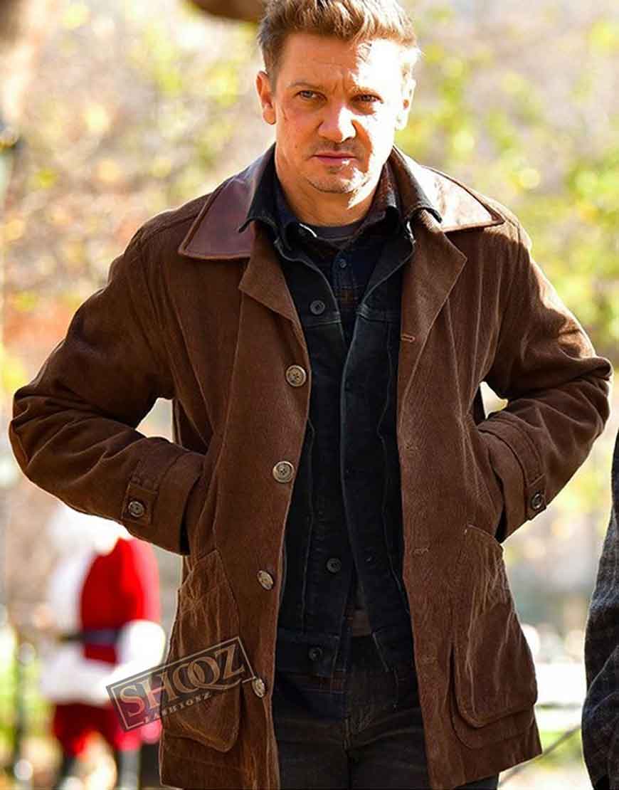Hawkeye (Clint Barton) Jeremy Renner Brown Jacket