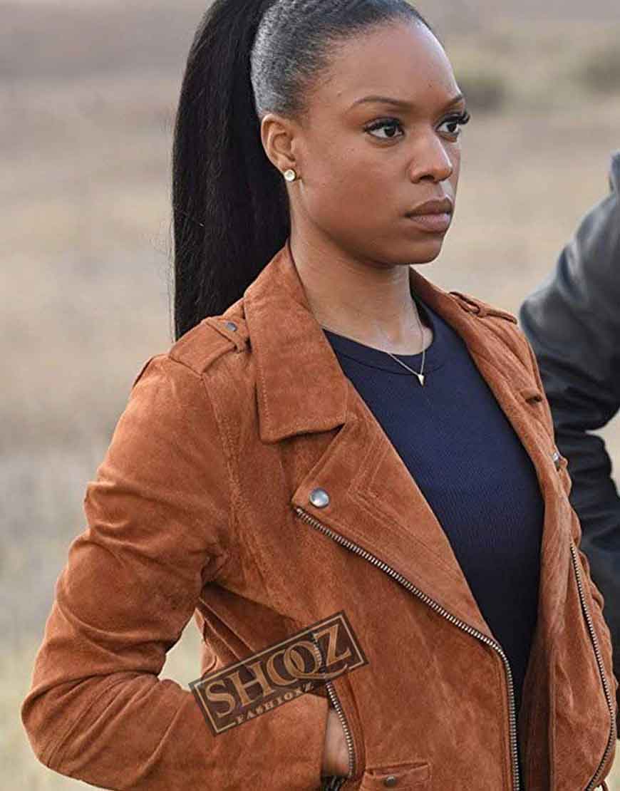 Lethal Weapon (Sonya Bailey) Michelle Mitchenor Leather Jacket