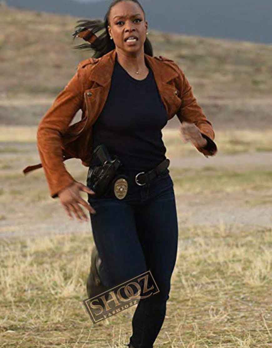 Lethal Weapon (Sonya Bailey) Michelle Mitchenor Leather Jacket