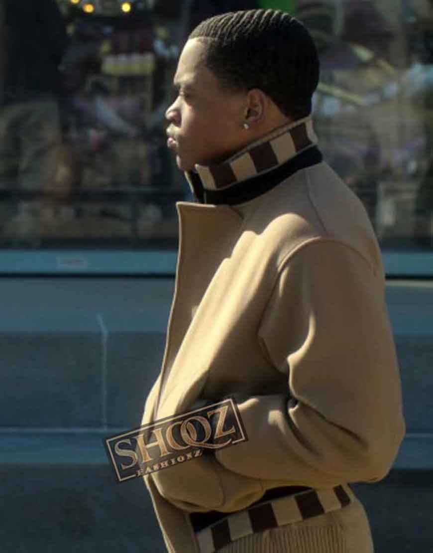 Power Book II: Ghost (Tariq St. Patrick) Michael Rainey Jr Wool Jacket