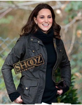 Kate Middleton Casual Wear Leather Jacket