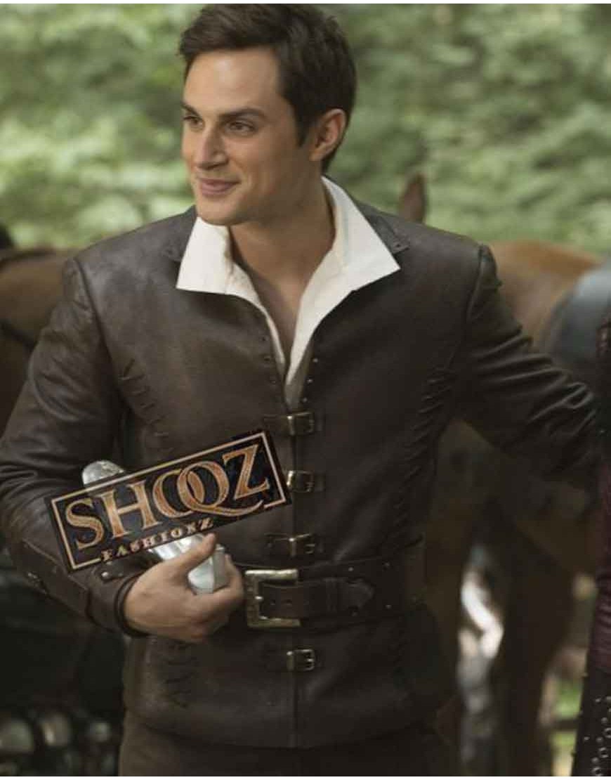 Once Upon a Time Andrew J. West Leather Jacket