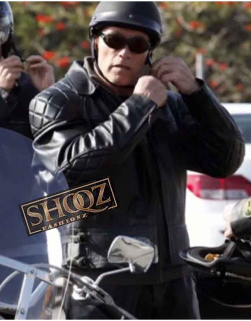 Terminator 5 Arnold Schwarzenegger Black Jacket
