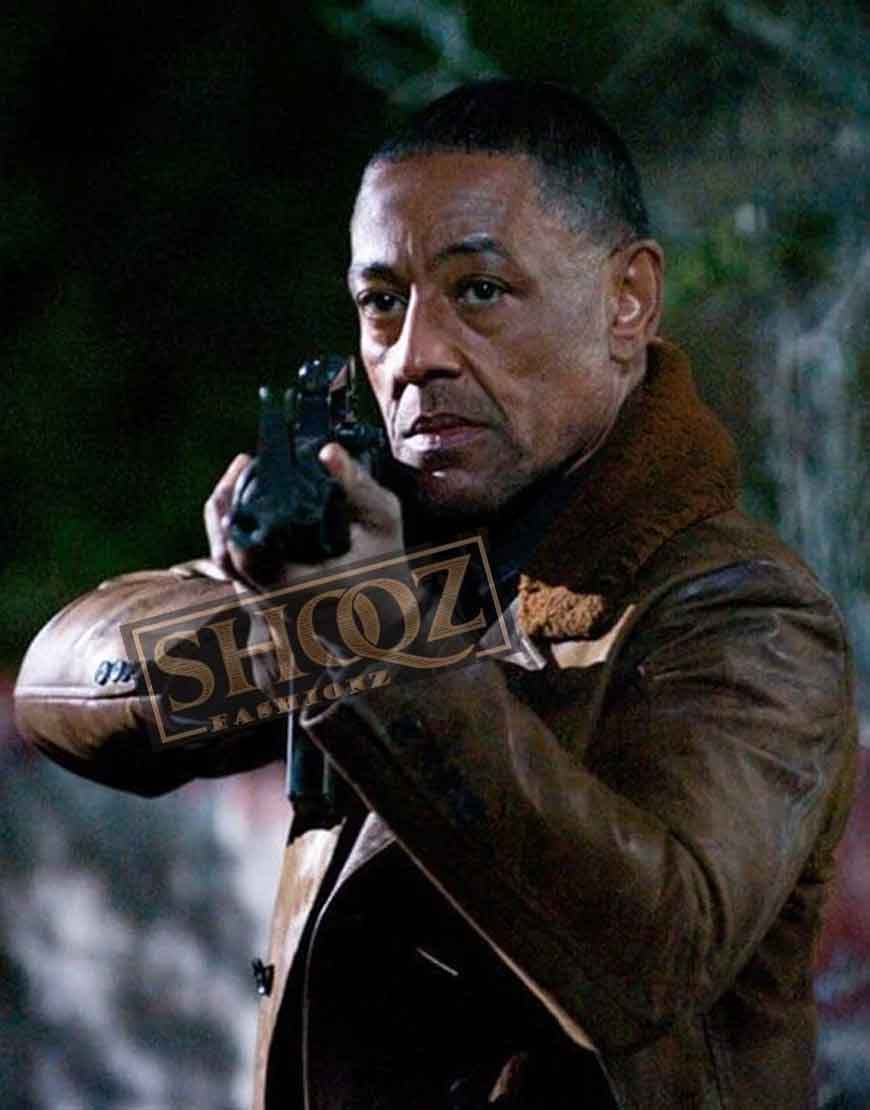 Revolution Giancarlo Esposito (Tom Neville) Brown Leather Jacket Revolution Giancarlo Esposito (Tom Neville) Brown Leather Jacket
