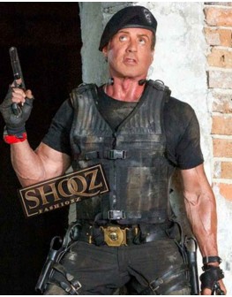 The Expendables Sylvester Stallone Barney Ross Vest