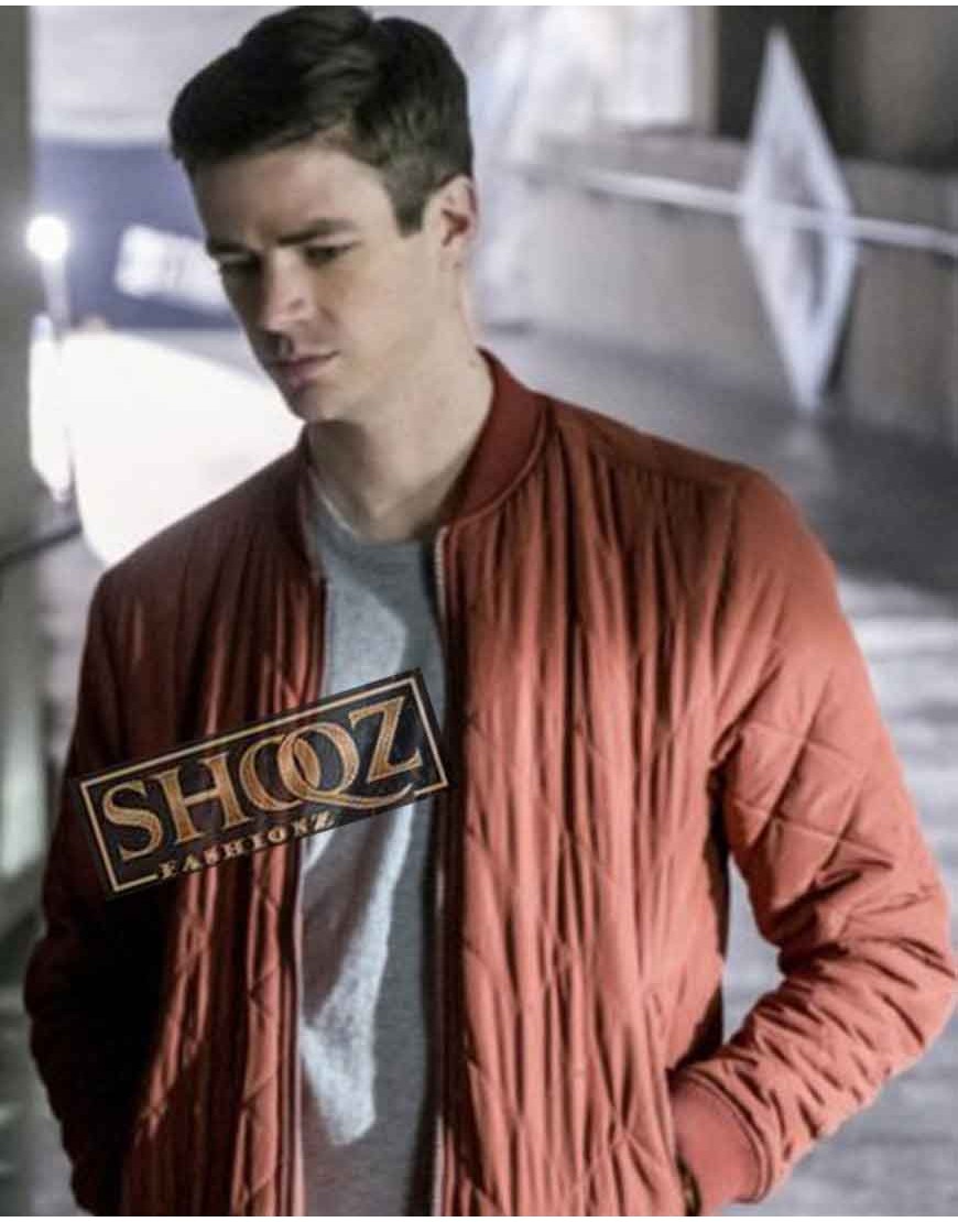The Flash Barry Allen Red Bomber Jacket
