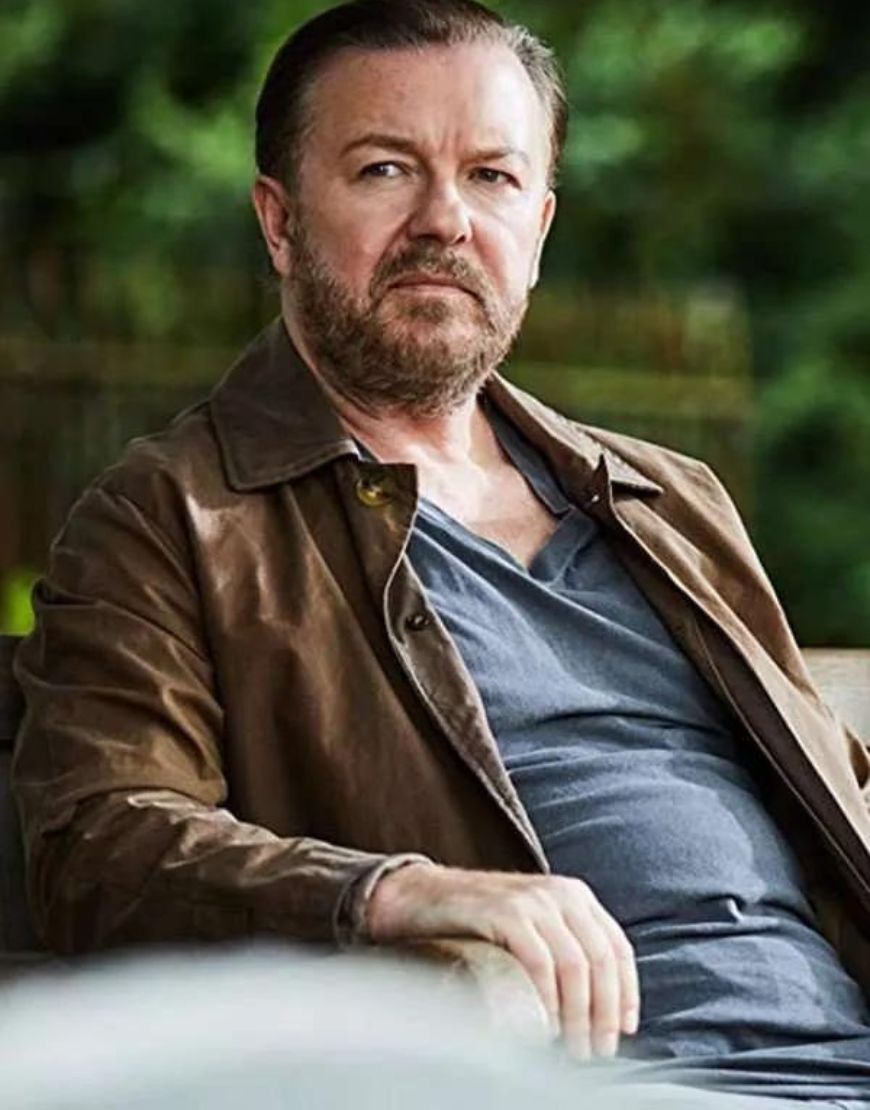 After Life (Tony) Ricky Gervais Cotton Jacket