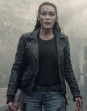 (Alicia Clark) Fear the Walking Dead Alycia Debnam-Carey Black Leather Jacket