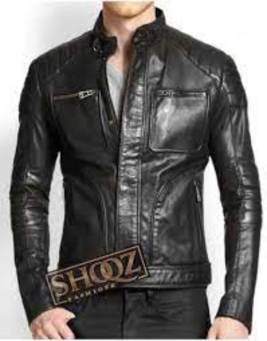 Arrow Suicide Squad (John Diggle) David Ramsey Black Leather Jacket