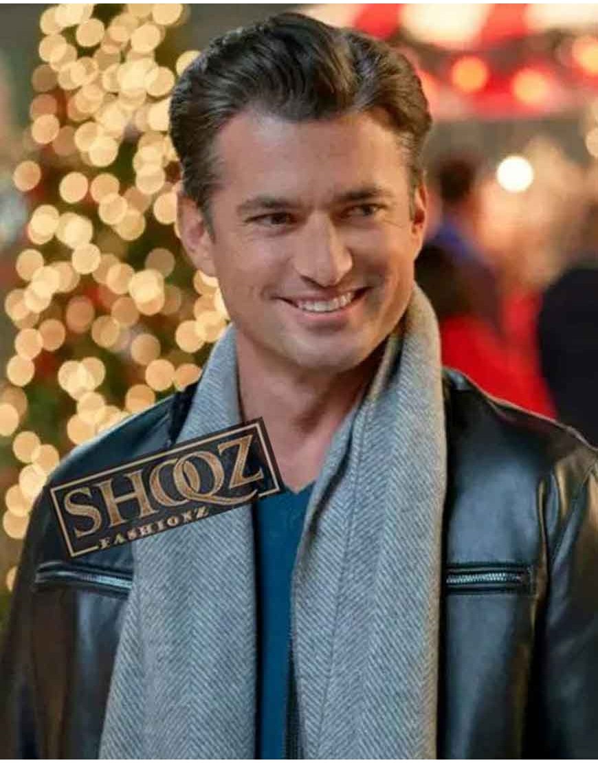 A Nashville Christmas Carol Gavin Chase Leather Jacket 