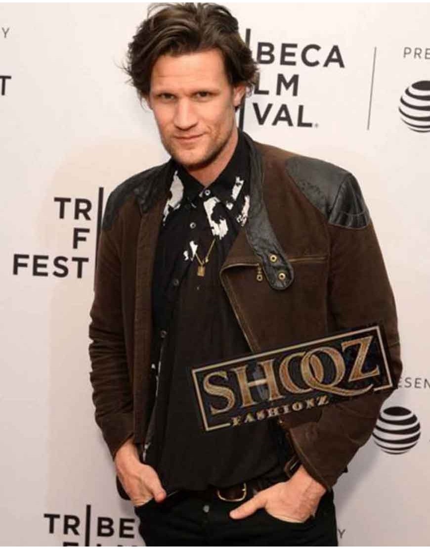 Matt Smith Last Night In Soho Jack Suede Leather Jacket