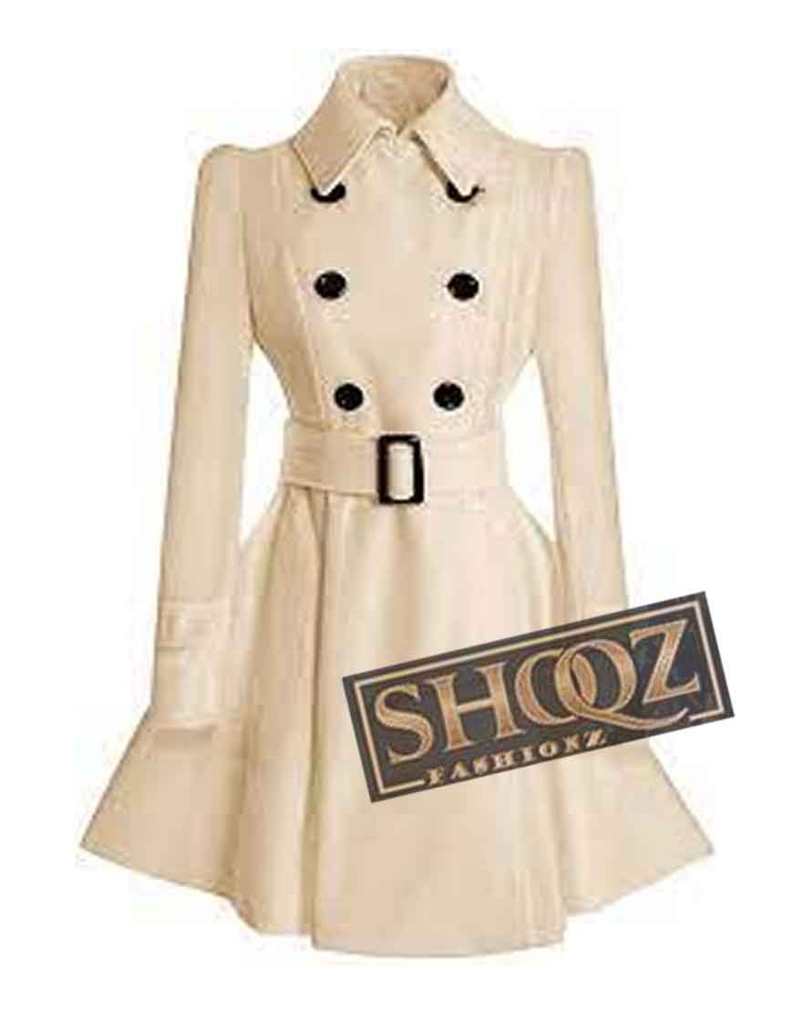 Stylish Woolen Swing Pea Coat for Women’s Stylish Woolen Swing Pea Coat for Women’s