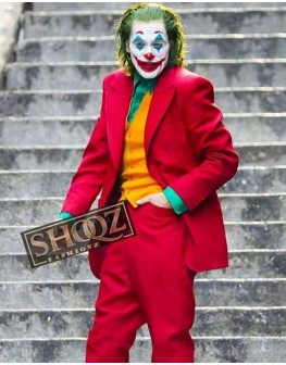 Joker Arthur Fleck (Joaquin Phoenix) Red Coat 
