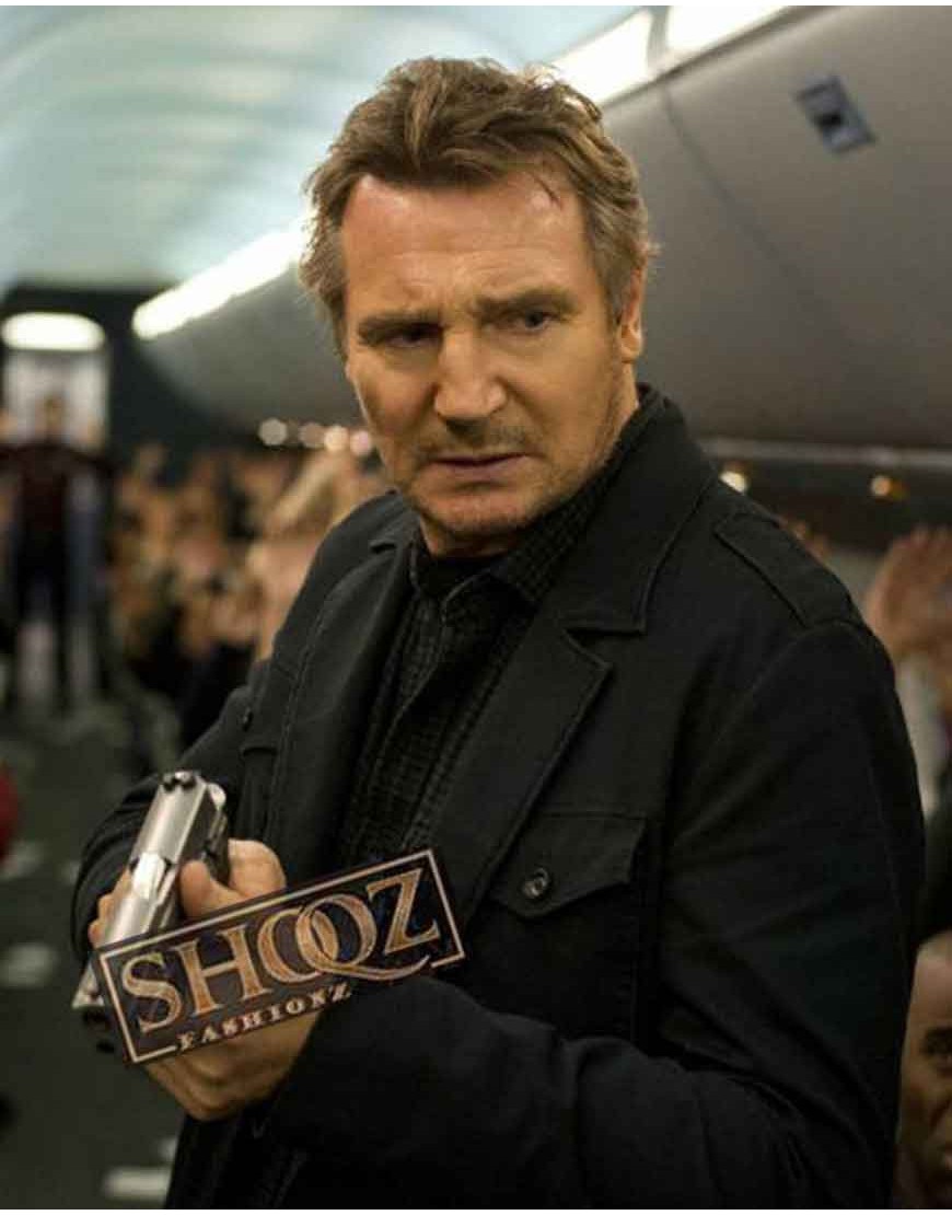 Liam Neeson Non-Stop Bill Marks Jacket