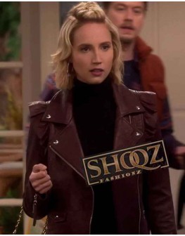 Mandy Baxter Last Man Standing Molly McCook Leather Jacket Mandy Baxter Last Man Standing Molly McCook Leather Jacket