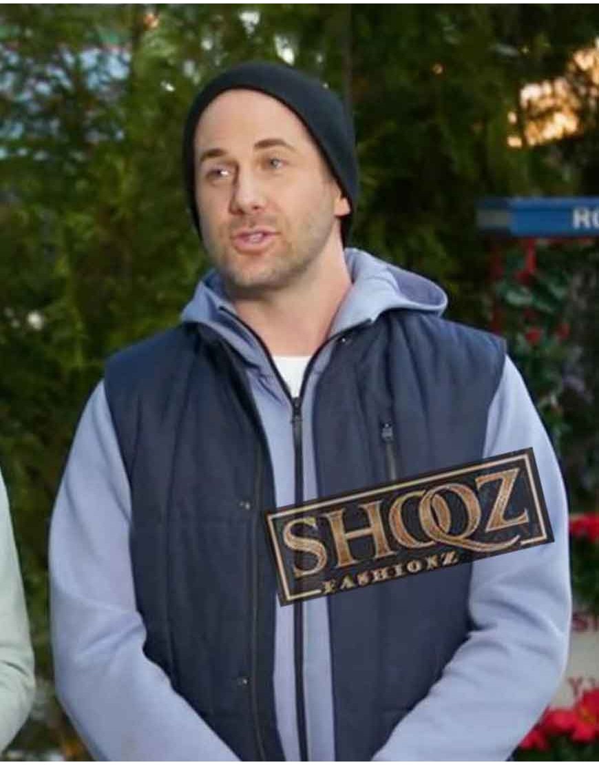 Niall Matter Never Kiss a Man in a Christmas Sweater Vest