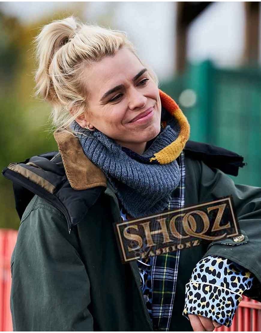Suzie Pickles I Hate Suzie Billie Piper Cotton Jacket Suzie Pickles I Hate Suzie Billie Piper Cotton Jacket