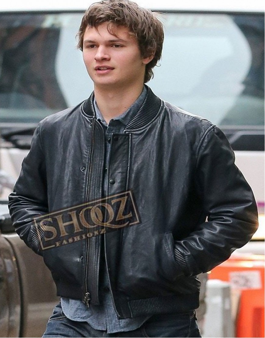 Baby Driver Ansel Elgort (baby) Leather Jacket Baby Driver Ansel Elgort (baby) Leather Jacket