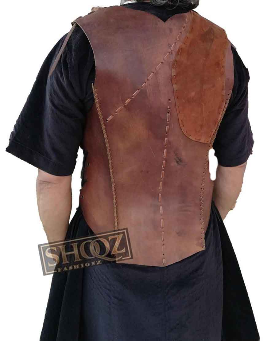 Ottoman Dirilis Ertugrul Ghazi Armor Leather Vest Ottoman Dirilis Ertugrul Ghazi Armor Leather Vest