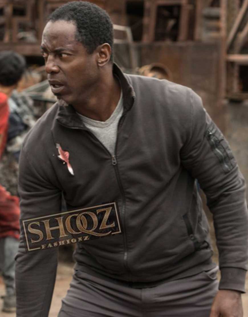 The 100 Isaiah Washington (Thelonious Jaha) Fleece Jacket The 100 Isaiah Washington (Thelonious Jaha) Fleece Jacket