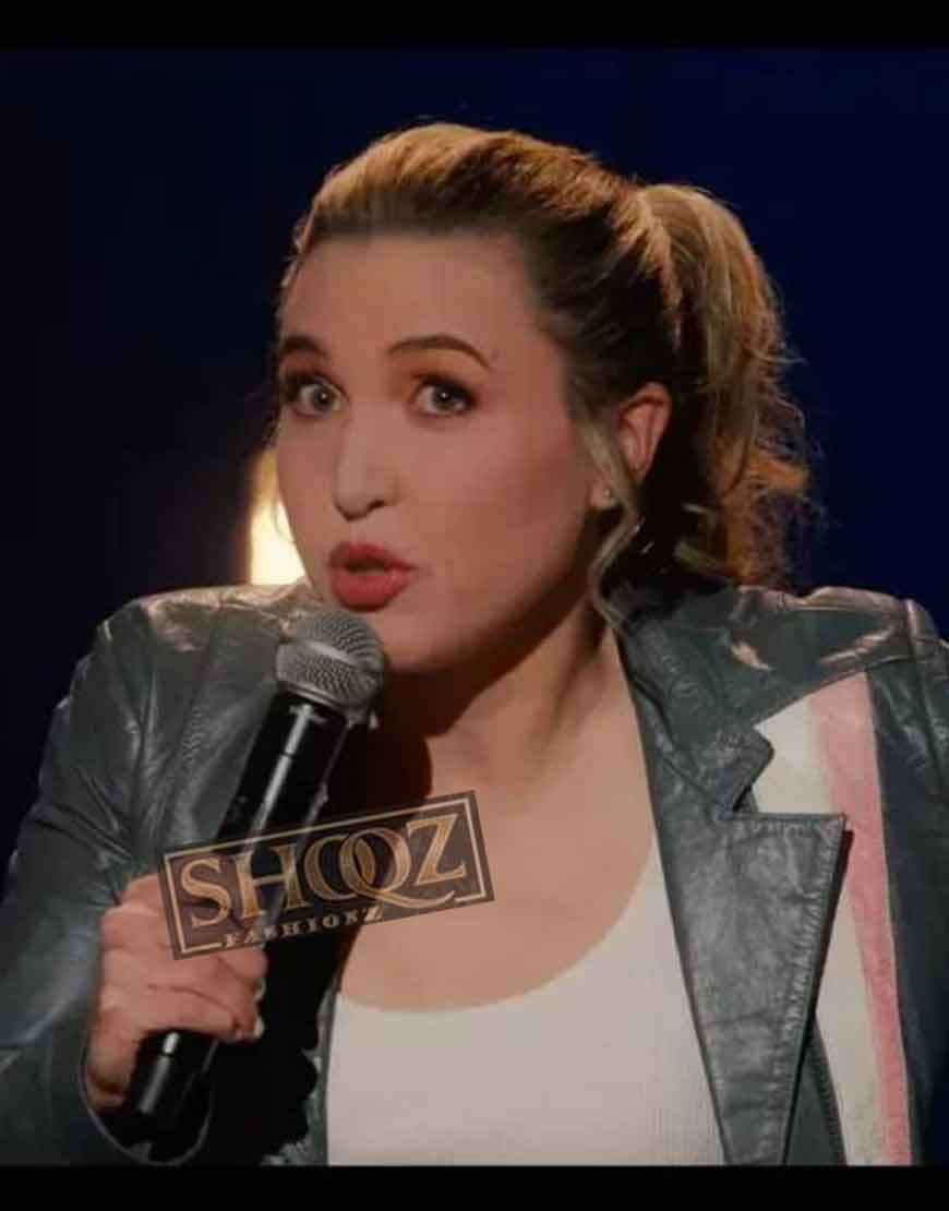 Look At You Taylor Tomlinson Black Leather Jacket