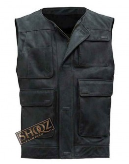 Solo: A Star Wars Story Alden Ehrenreich (Han Solo) Black Vest