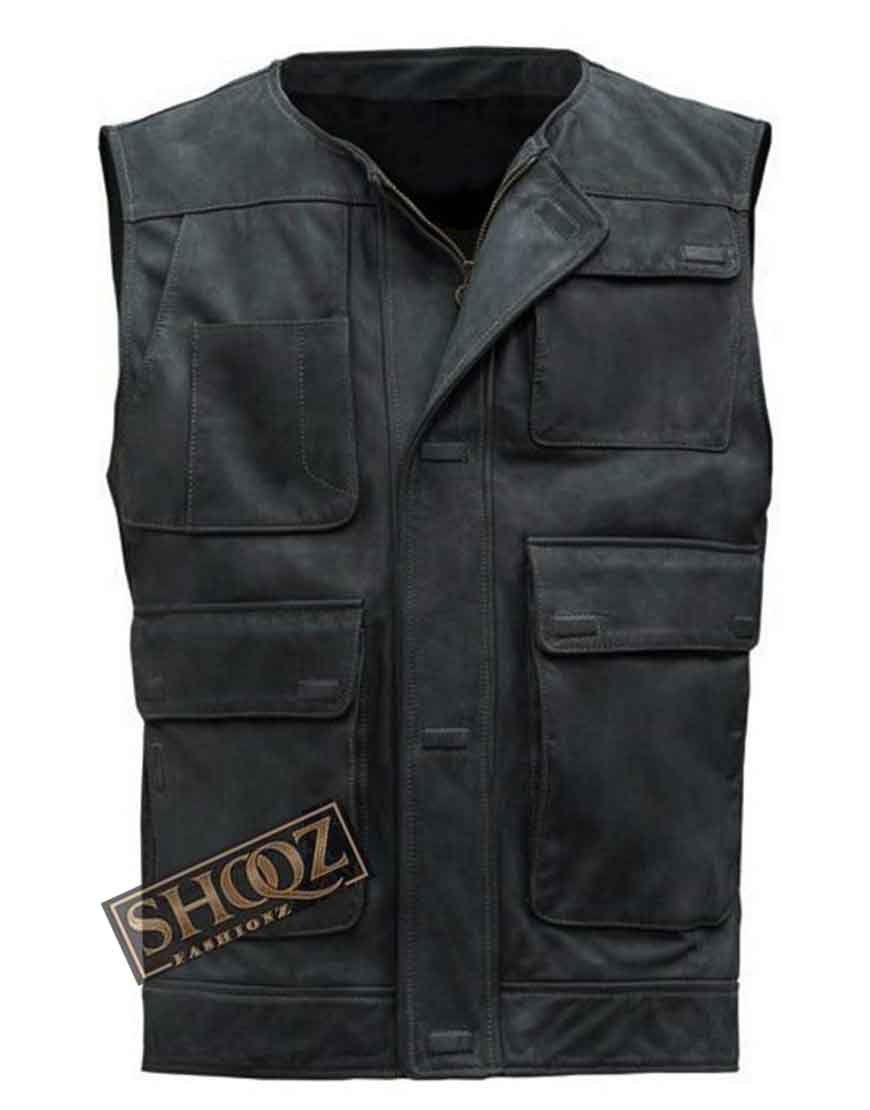 Solo: A Star Wars Story Alden Ehrenreich (Han Solo) Black Vest
