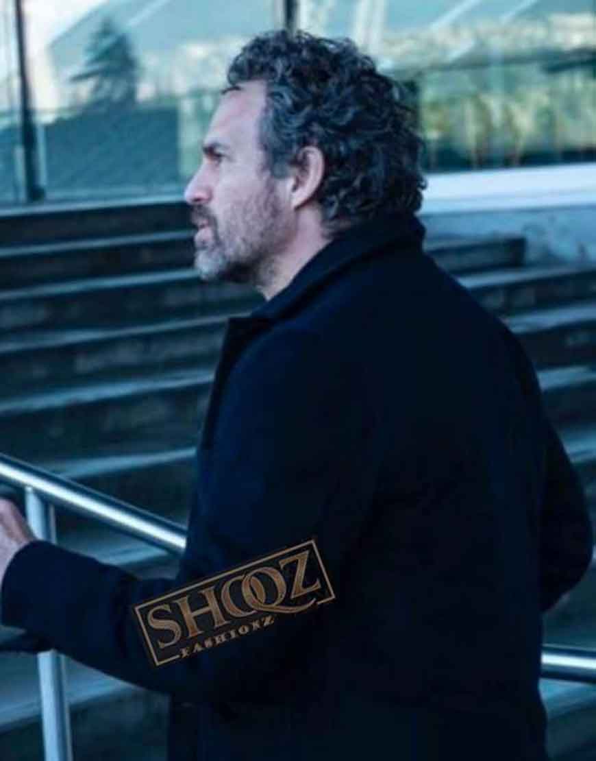 The Adam Project Mark Ruffalo Black Wool Jacket The Adam Project Mark Ruffalo Black Wool Jacket
