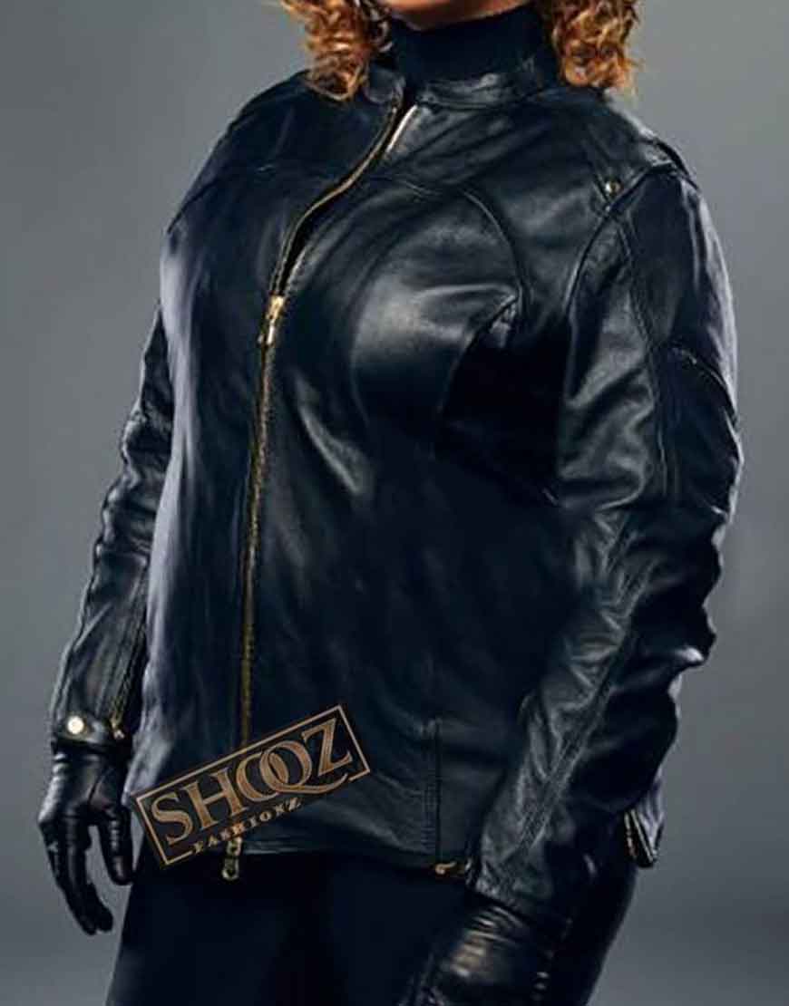 The Equalizer Queen Latifah (Robyn McCall) Leather Jacket The Equalizer Queen Latifah (Robyn McCall) Leather Jacket