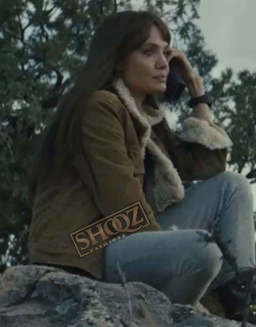 Those Who Wish Me Dead (Hannah) Angelina Jolie Cotton Jacket