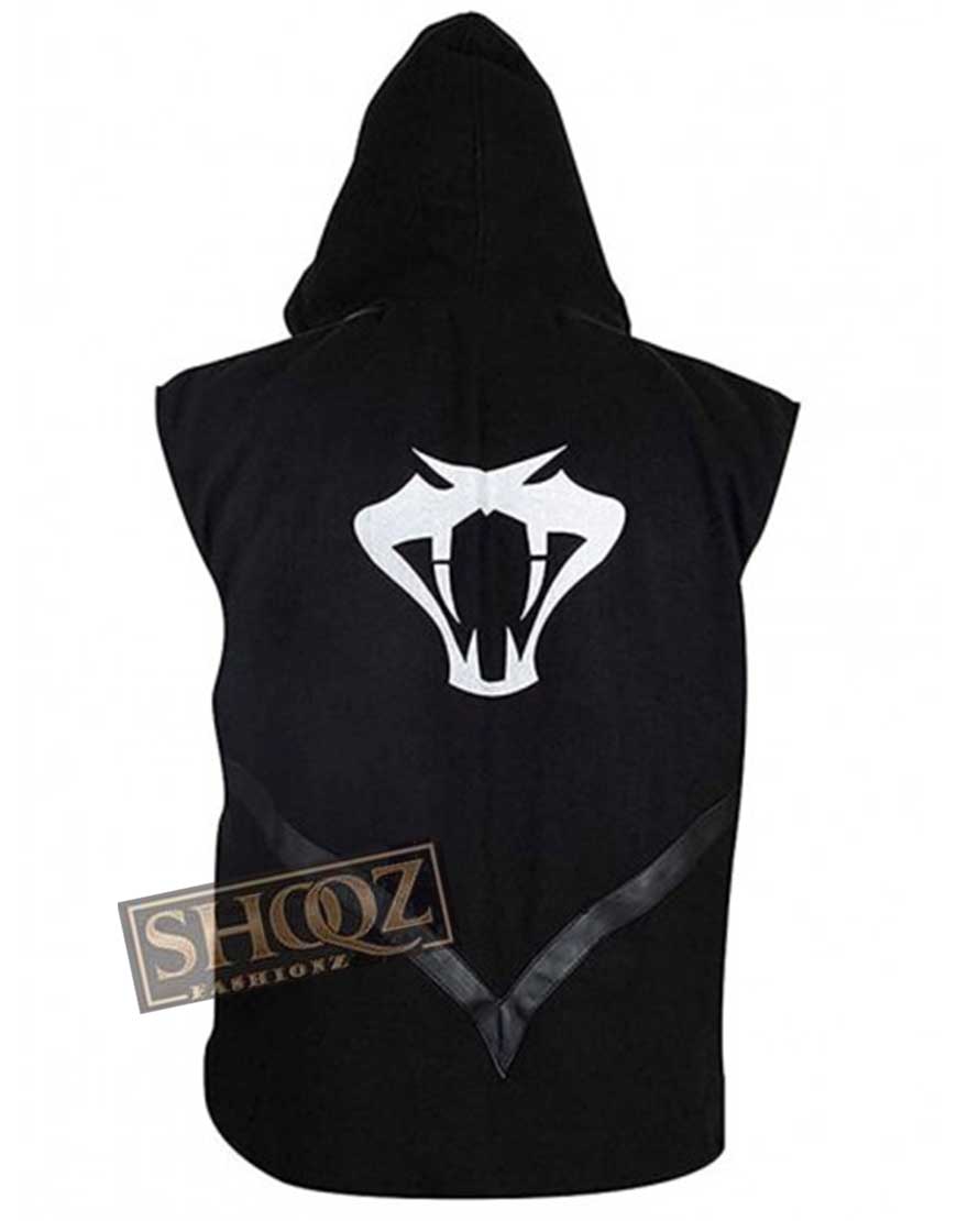 WWE Randy Orton (RKO) Hoodie Black Fleece Vest WWE Randy Orton (RKO) Hoodie Black Fleece Vest