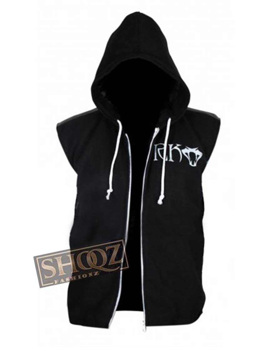 WWE Randy Orton (RKO) Hoodie Black Fleece Vest WWE Randy Orton (RKO) Hoodie Black Fleece Vest