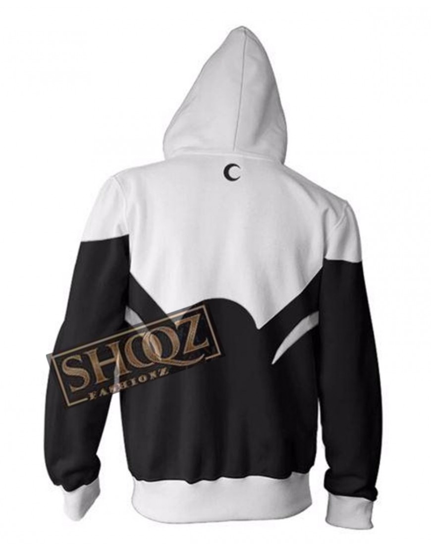 Moon Knight Marvel 2022 White And Black Jacket