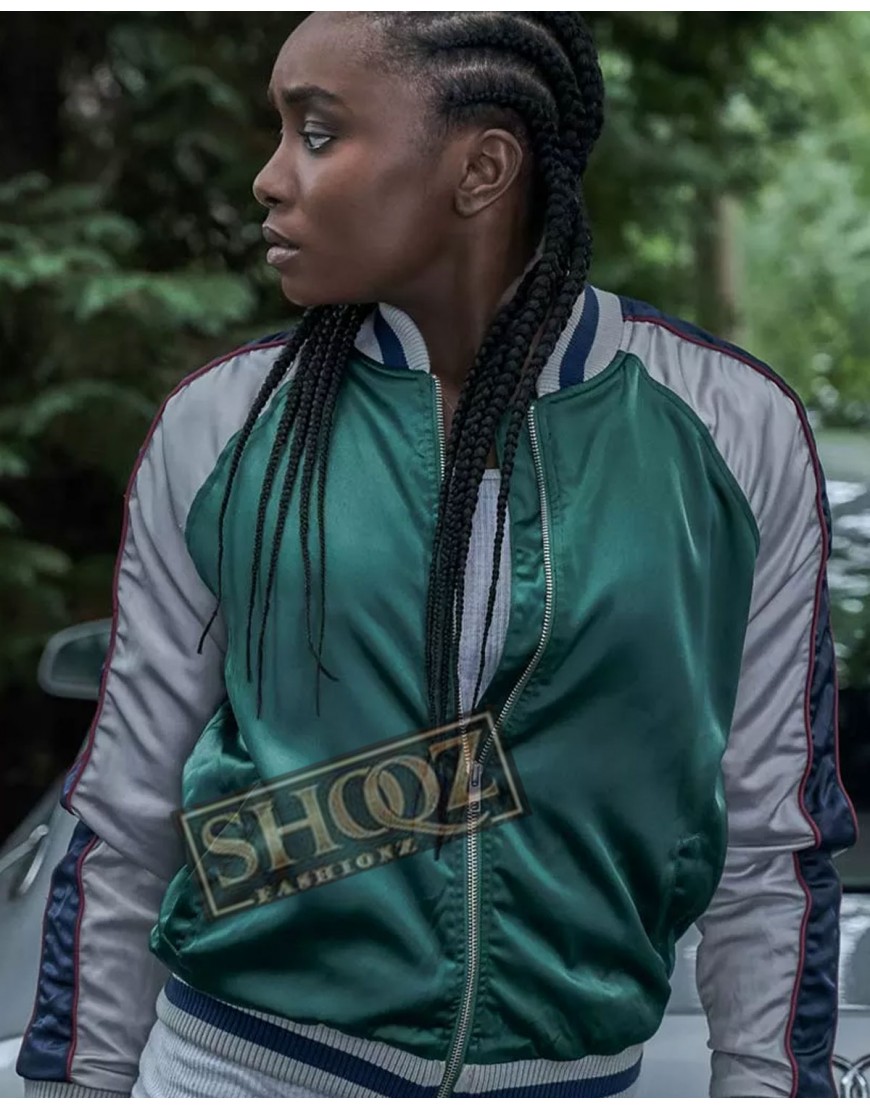 The Old Guard Kiki Layne (Nile Freeman) Varsity Jacket