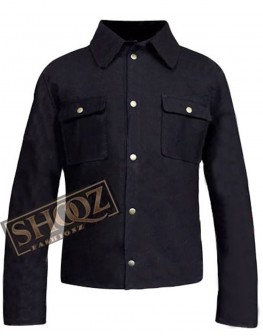 Supernatural Jensen Ackles (Dean Winchester) Black Cotton Jacket