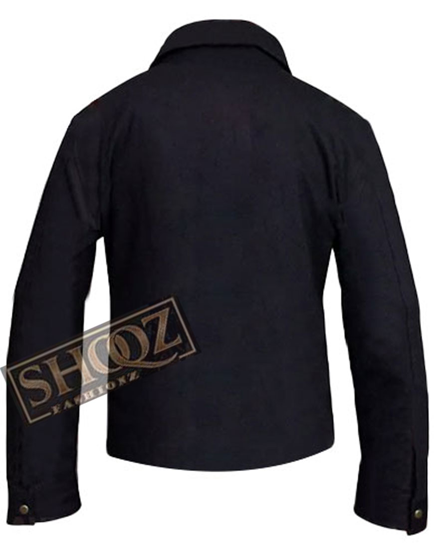 Supernatural Jensen Ackles (Dean Winchester) Black Cotton Jacket Supernatural Jensen Ackles (Dean Winchester) Black Cotton Jacket