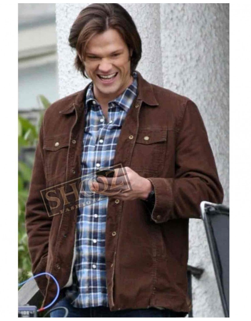 Supernatural Jared Padalecki (Sam Winchester) Brown Suede Jacket
