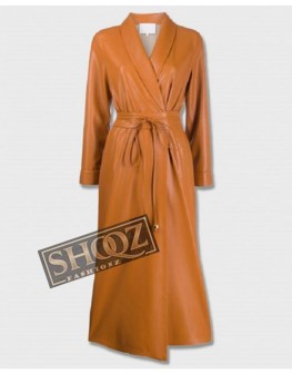 The Flash Season 07 Candice Patton (Iris West) Wrap Leather Coat The Flash Season 07 Candice Patton (Iris West) Wrap Leather Coat