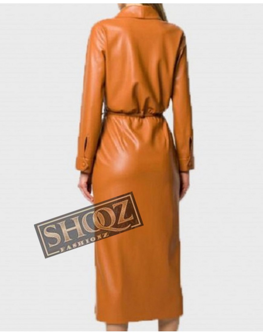 The Flash Season 07 Candice Patton (Iris West) Wrap Leather Coat The Flash Season 07 Candice Patton (Iris West) Wrap Leather Coat