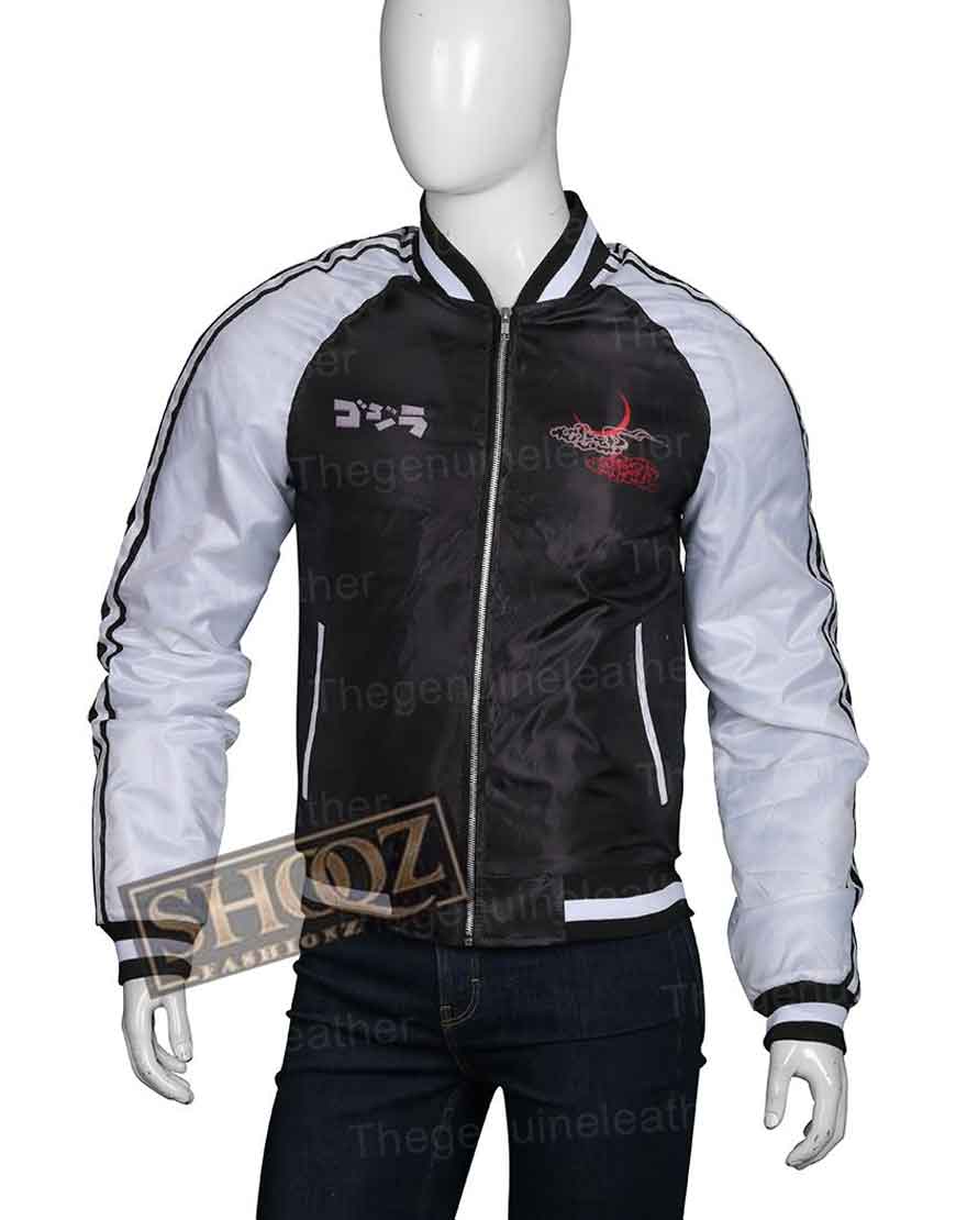 Godzilla Bomber Satin Jacket Godzilla Bomber Satin Jacket